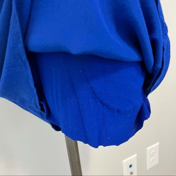 Aritzia Wilfred Free Sleeveless Sheath Mini Dress  Blue - Picture 10 of 15